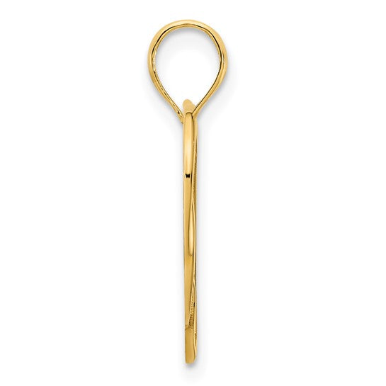 14kt Yellow Gold Heart in a Heart Pendant