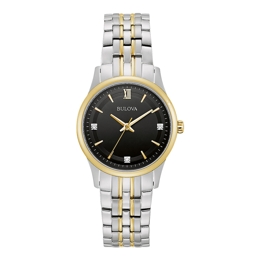 Bulova Women's Classic Two-Tone Stainless Steel Bracelet Watch