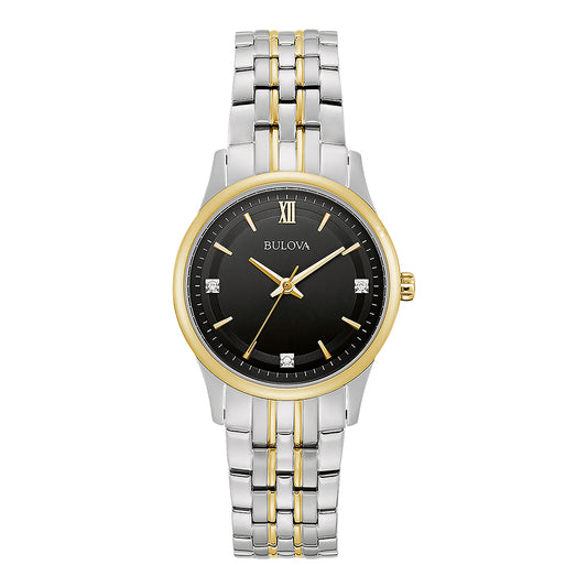 Bulova Women's Classic Two-Tone Stainless Steel Bracelet Watch