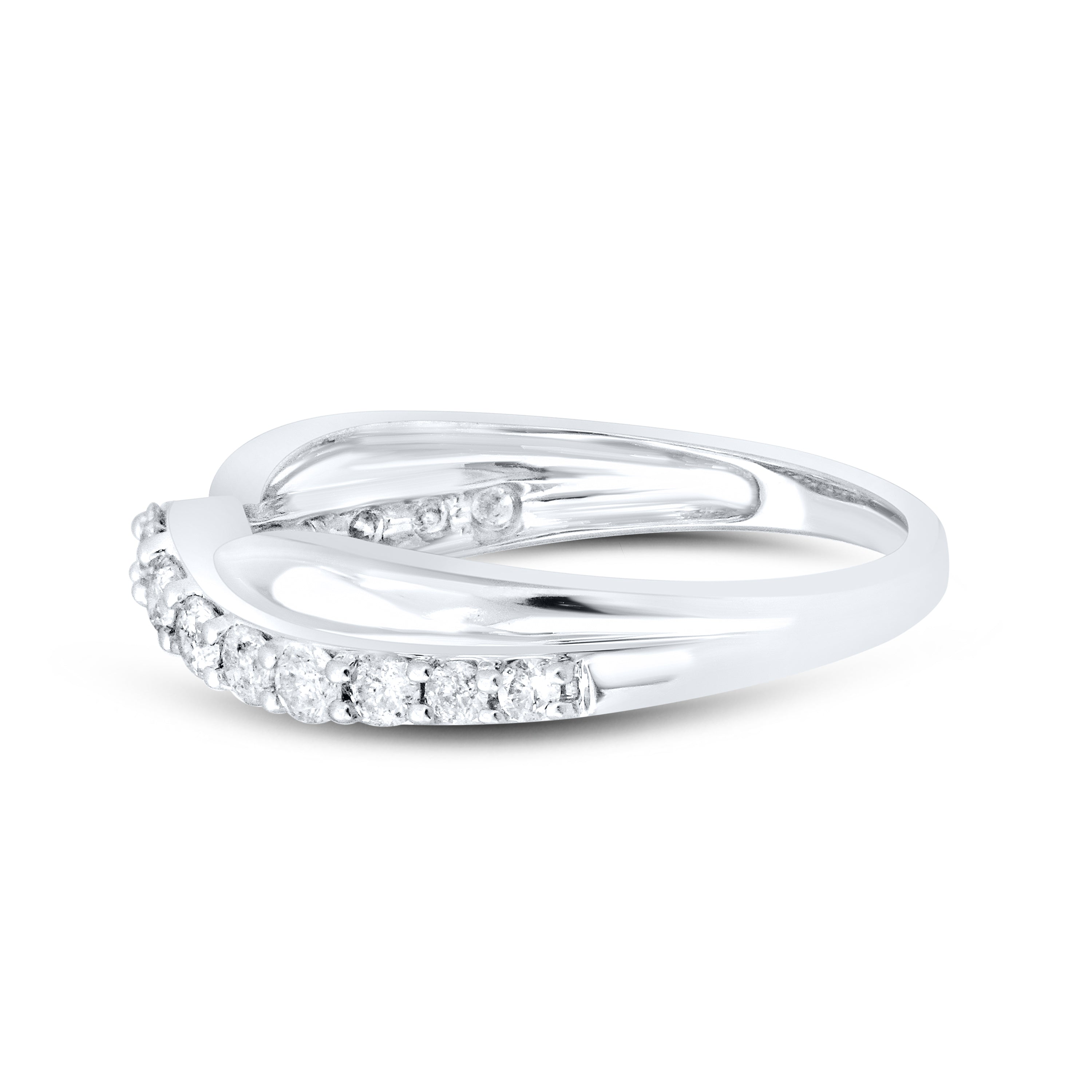 14kt White Gold 0.50 ctw Lab Diamond Ladies band