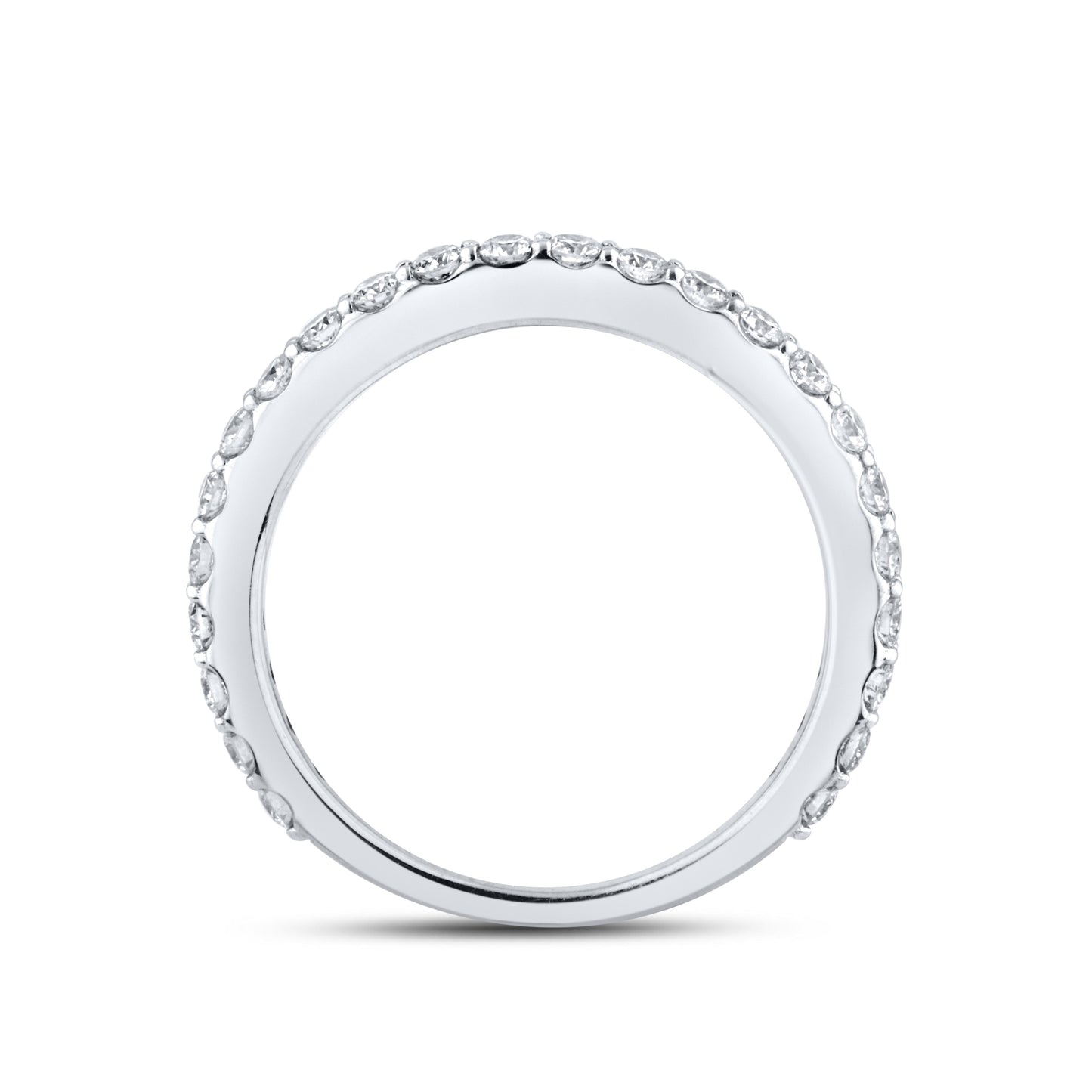 10k White Gold 0.50 ctw Diamond Band