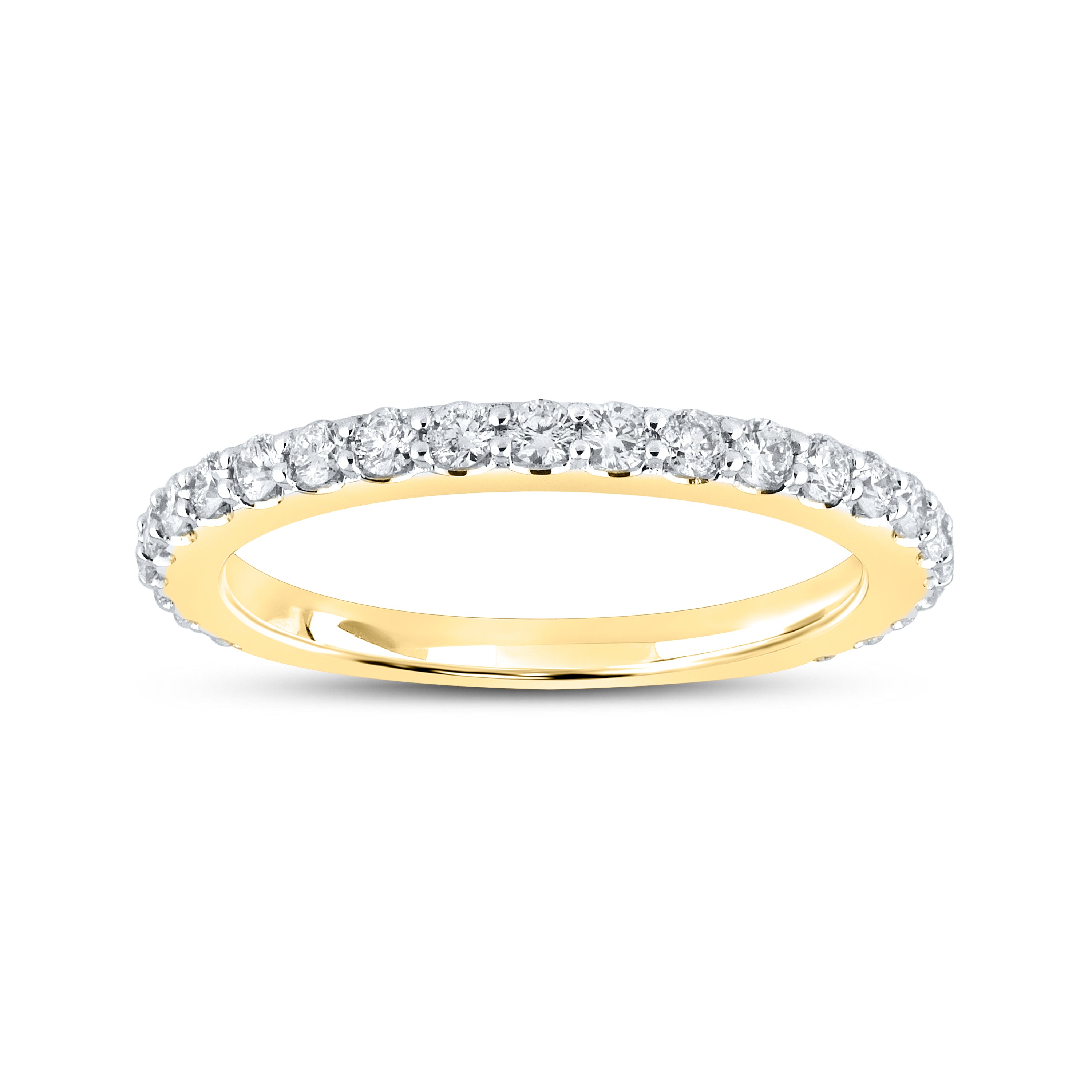 10KT Yellow Gold 0.49 ctw Diamond Band