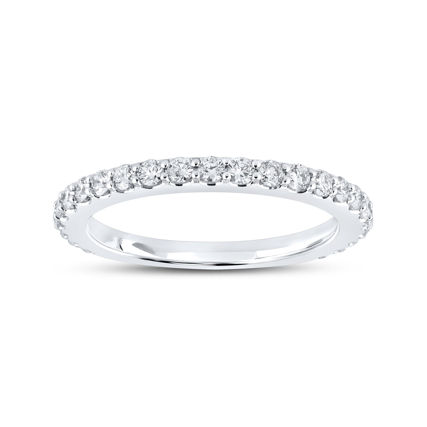 10k White Gold 0.50 ctw Diamond Band