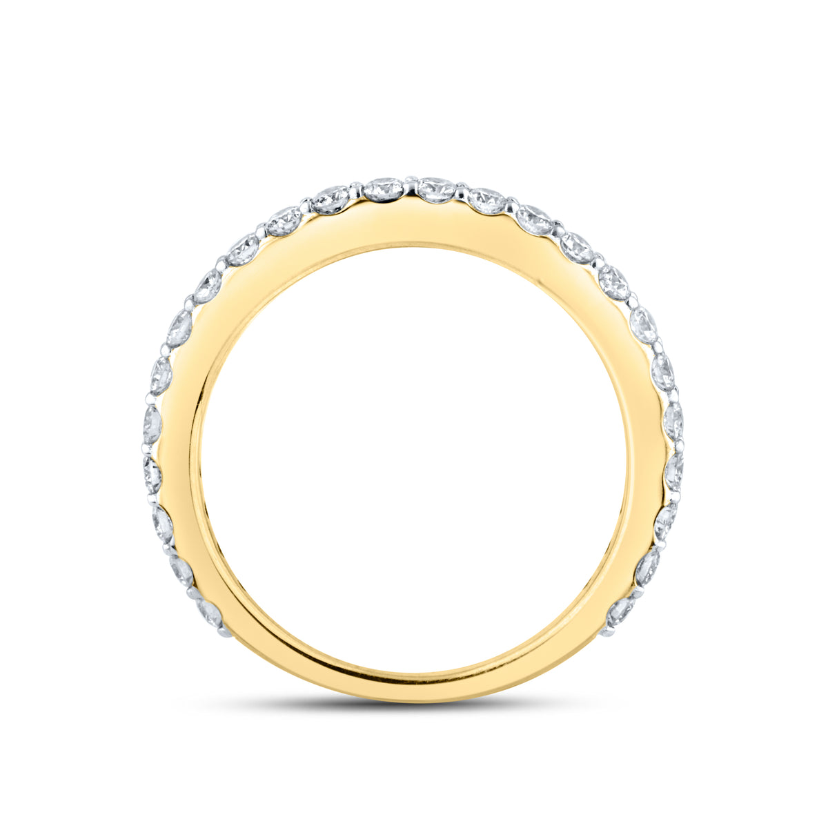 10KT Yellow Gold 0.49 ctw Diamond Band