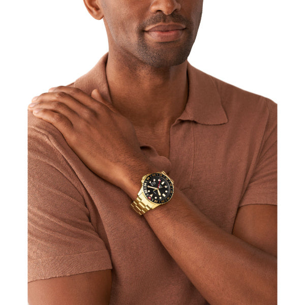 Fossil Mens Quartz/ Dual Time Watch