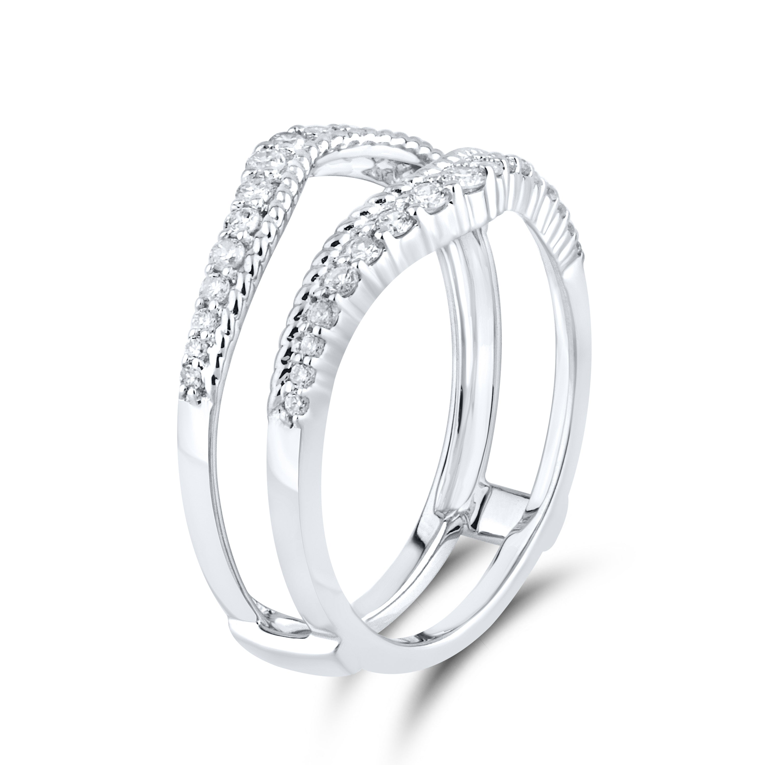 14KT WHITE GOLD 0.40 CTW DIAMOND ENHANCER