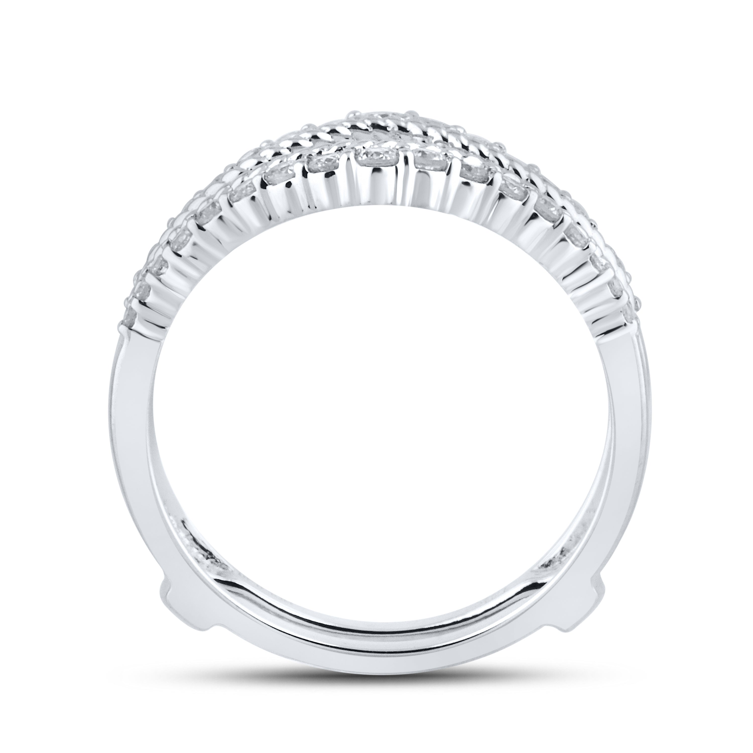 14KT WHITE GOLD 0.40 CTW DIAMOND ENHANCER