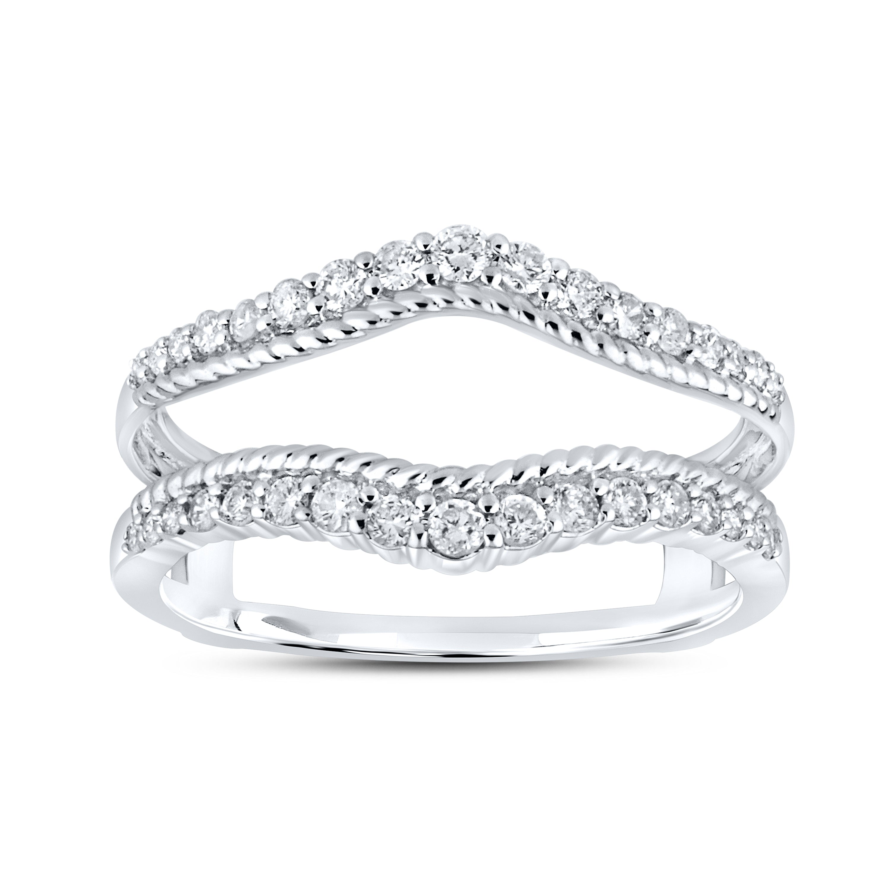 14KT WHITE GOLD 0.40 CTW DIAMOND ENHANCER