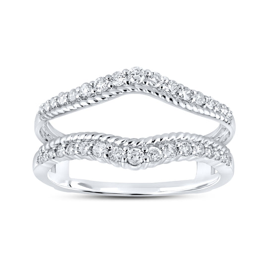14KT WHITE GOLD 0.40 CTW DIAMOND ENHANCER