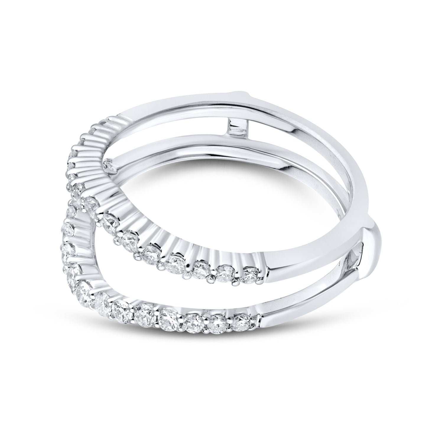 14KT WHITE GOLD 0.50 CTW DIAMOND ENHANCER