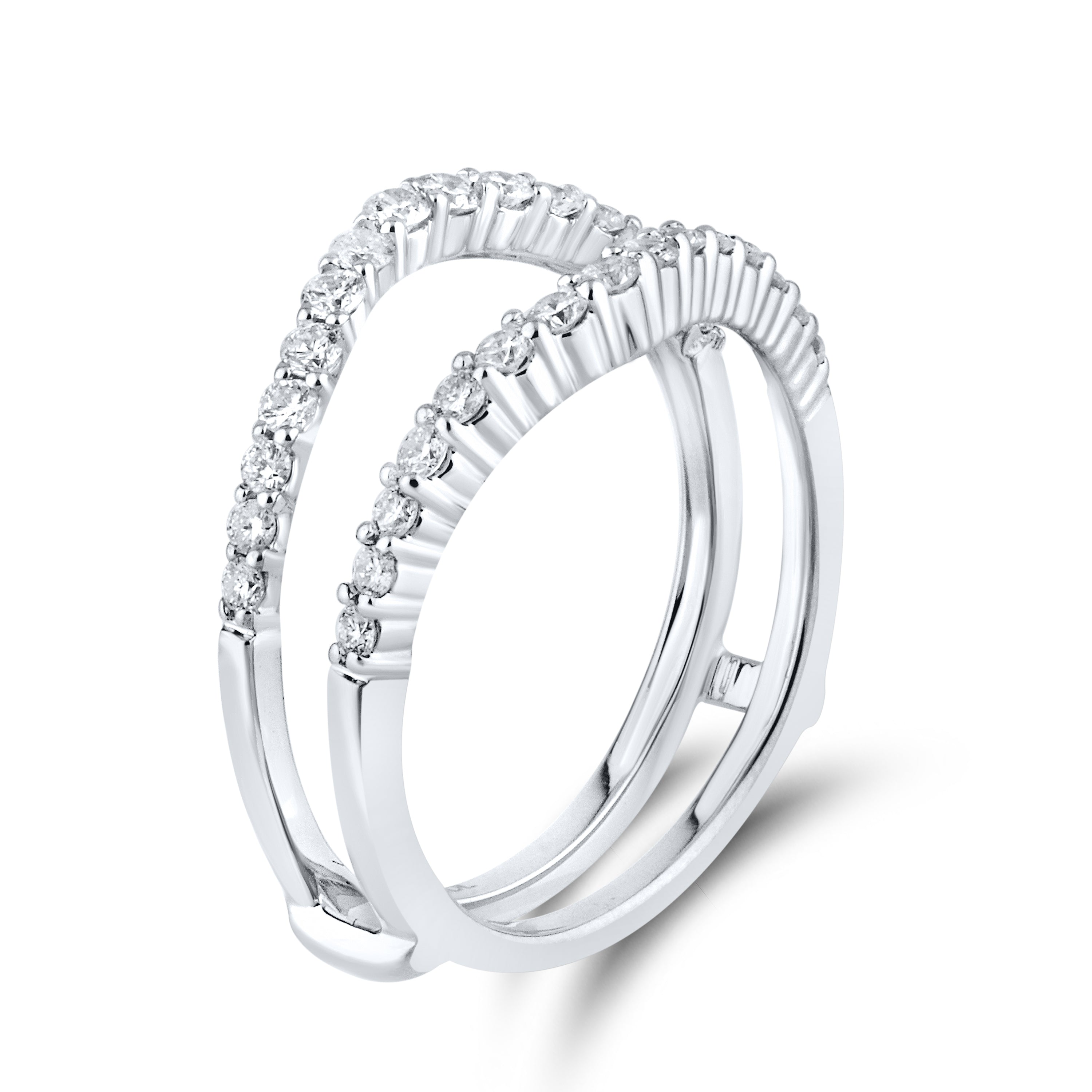 14KT WHITE GOLD 0.50 CTW DIAMOND ENHANCER