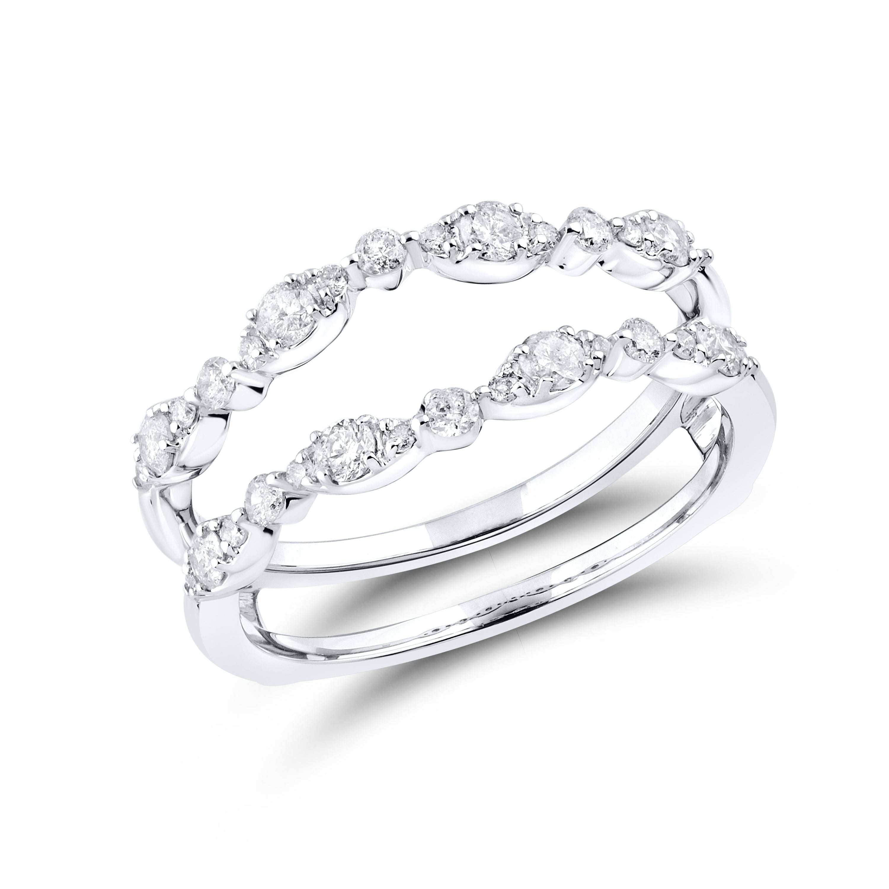 14kt  White Gold 0.50 CTW  Diamonds Enhancer