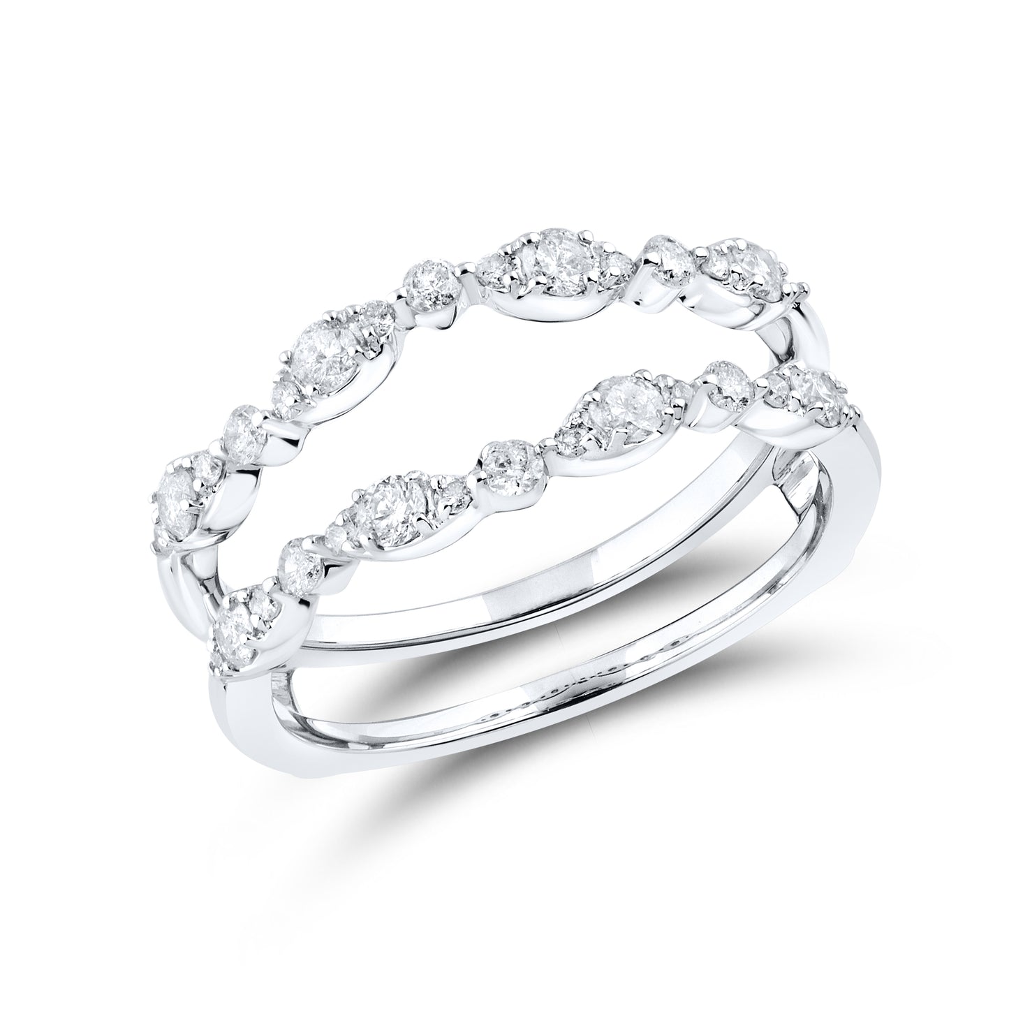 14kt  White Gold 0.50 CTW  Diamonds Enhancer