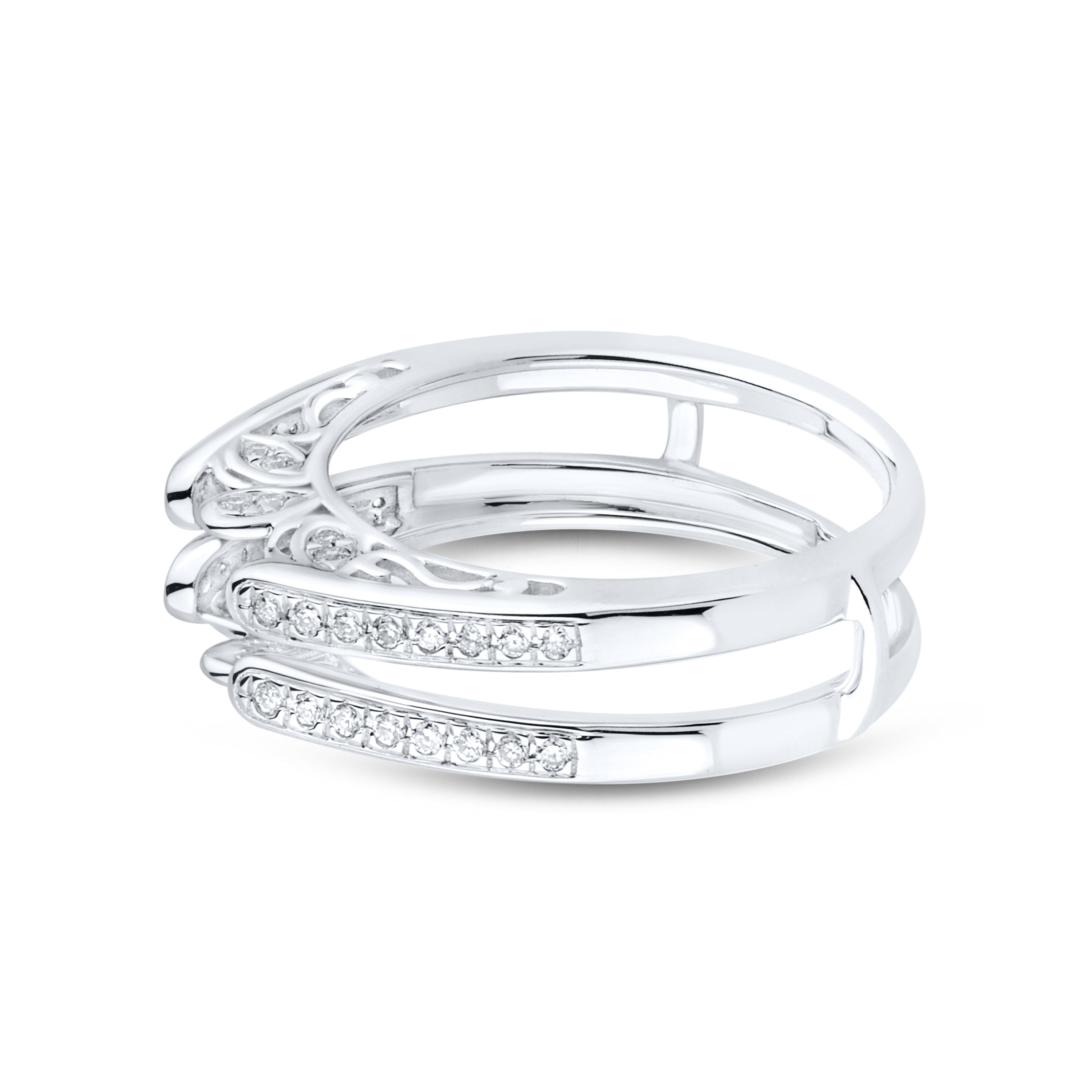 14kt  White Gold 0.26 CTW  Diamonds Enhancer