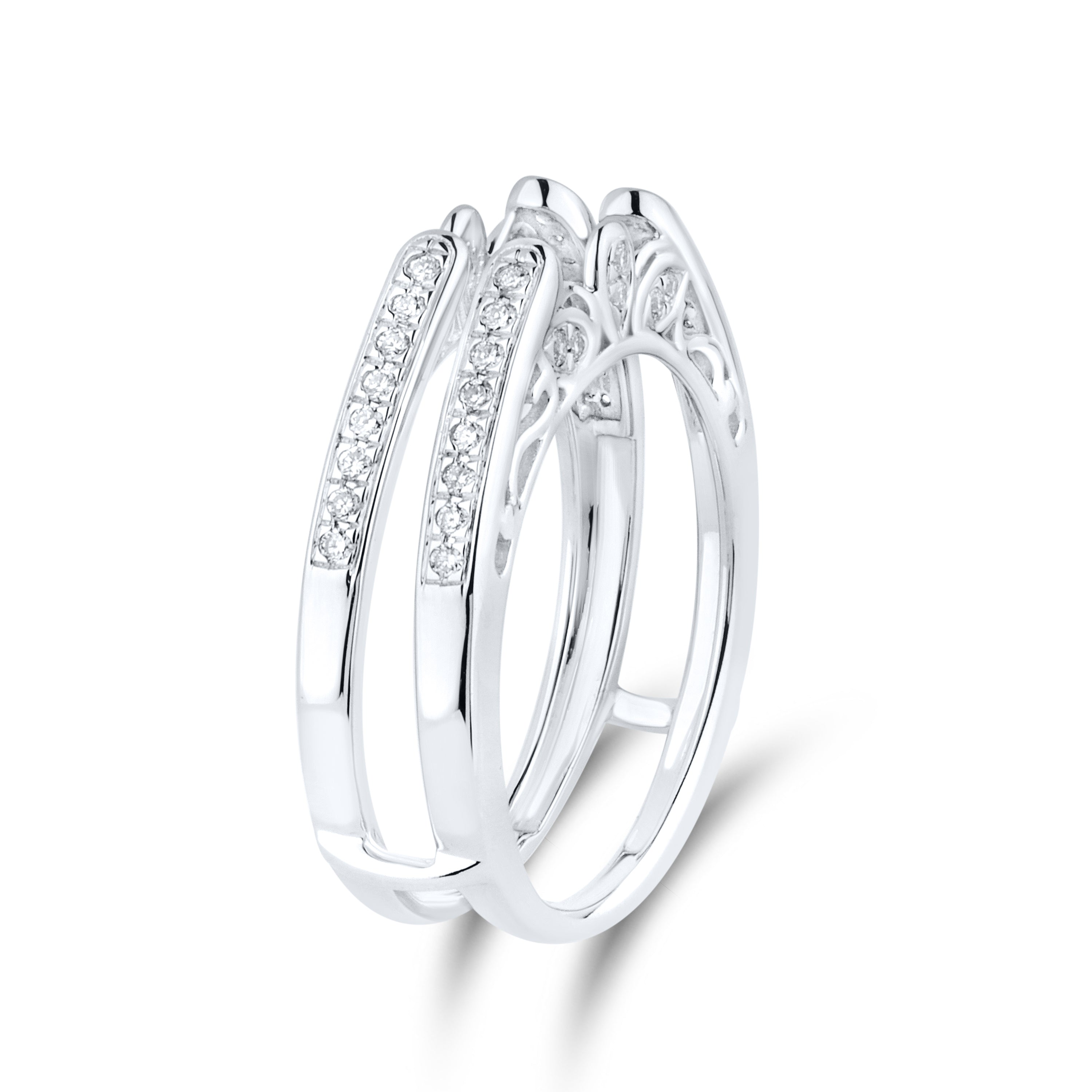 14kt  White Gold 0.26 CTW  Diamonds Enhancer