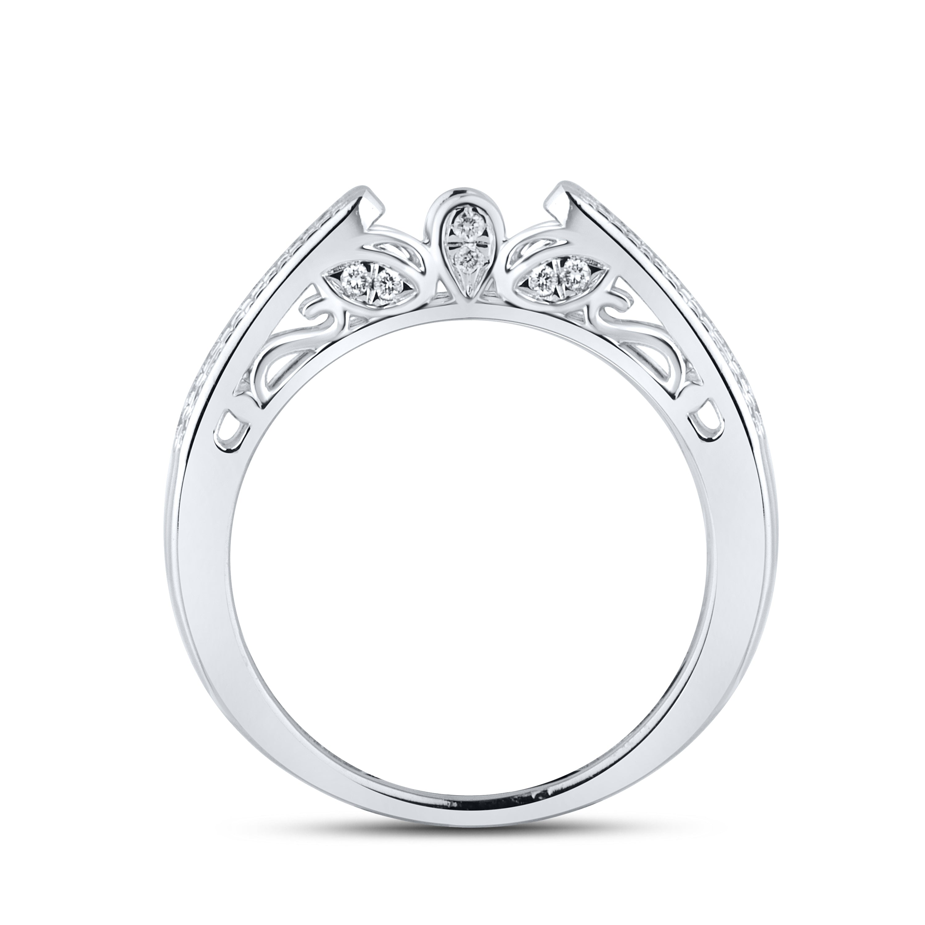 14kt  White Gold 0.26 CTW  Diamonds Enhancer