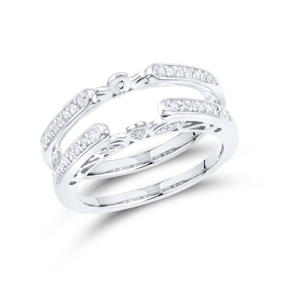 14kt  White Gold 0.26 CTW  Diamonds Enhancer