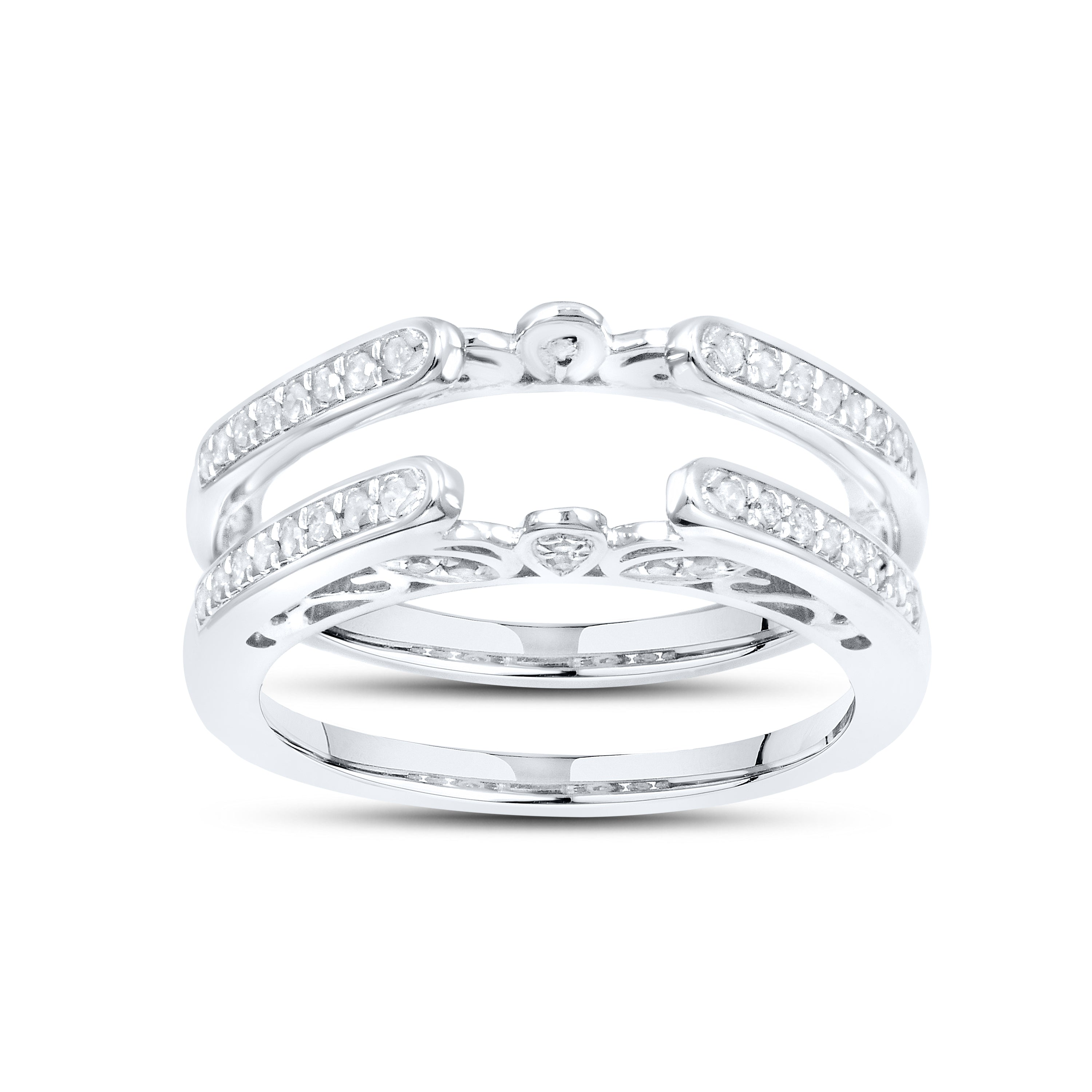 14kt  White Gold 0.26 CTW  Diamonds Enhancer