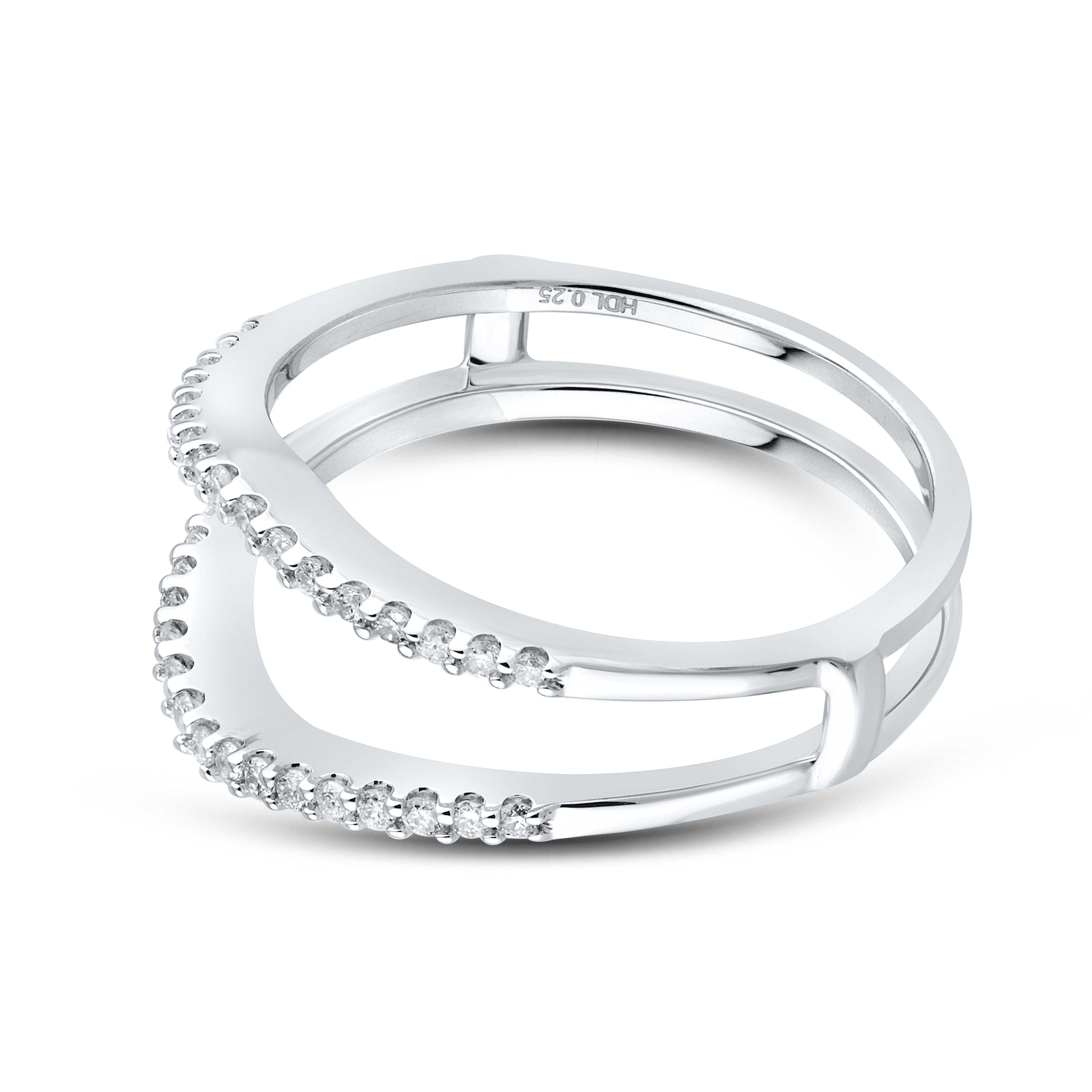 14kt White Gold 0.50 ctw Diamond Enhancer