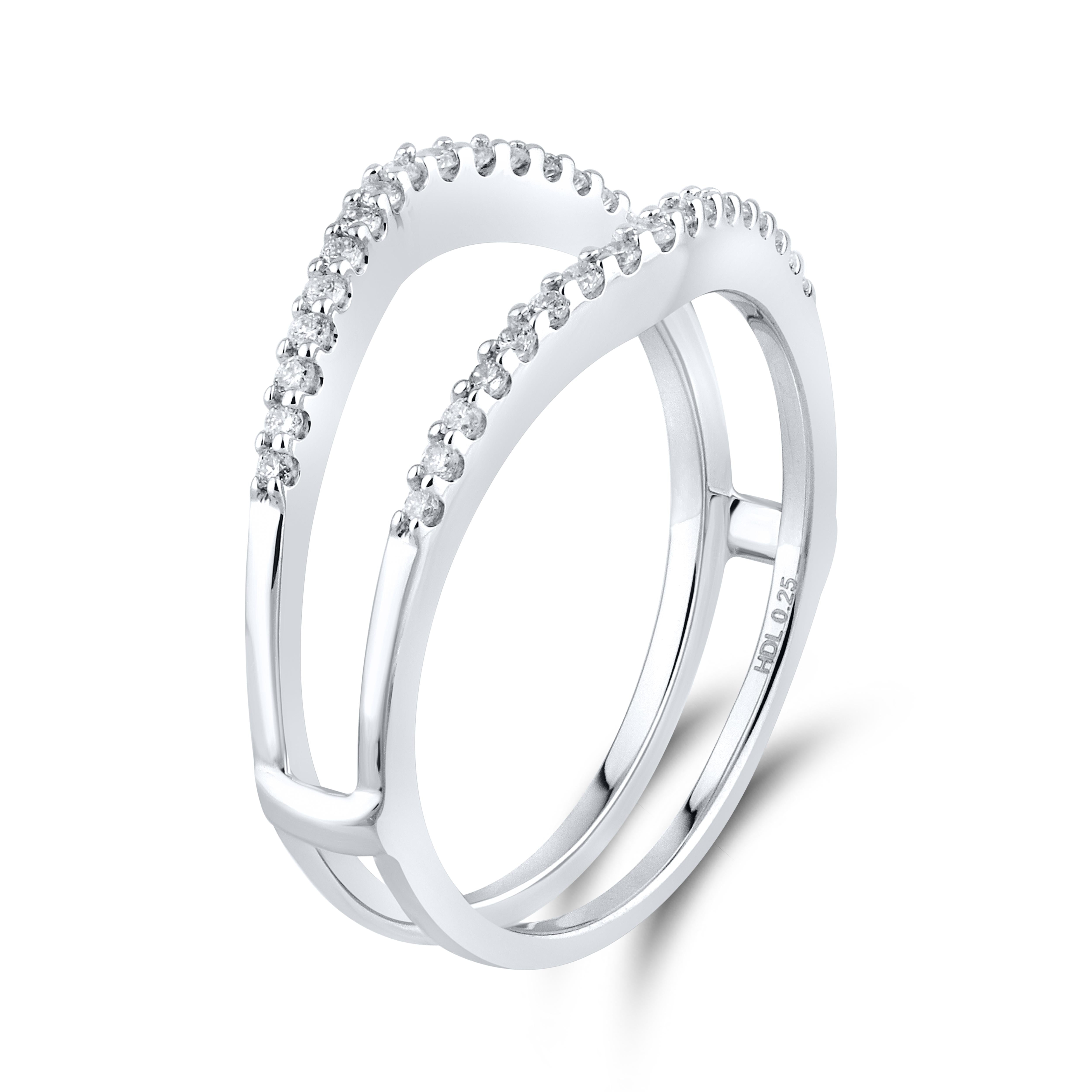 14kt White Gold 0.50 ctw Diamond Enhancer
