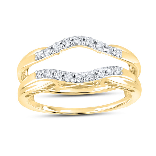 14KT YELLOW GOLD Diamond ENHANCER 0.27 CTW