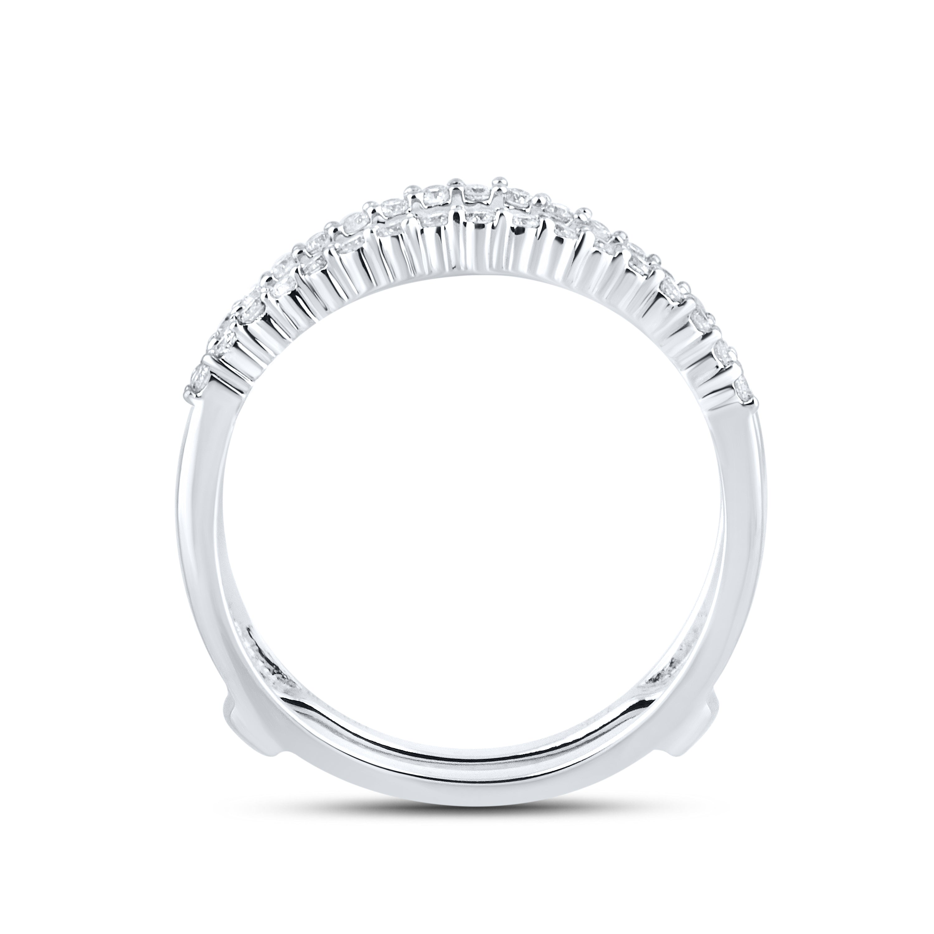 14KT WHITE GOLD ENHANCER 0.25 CTW