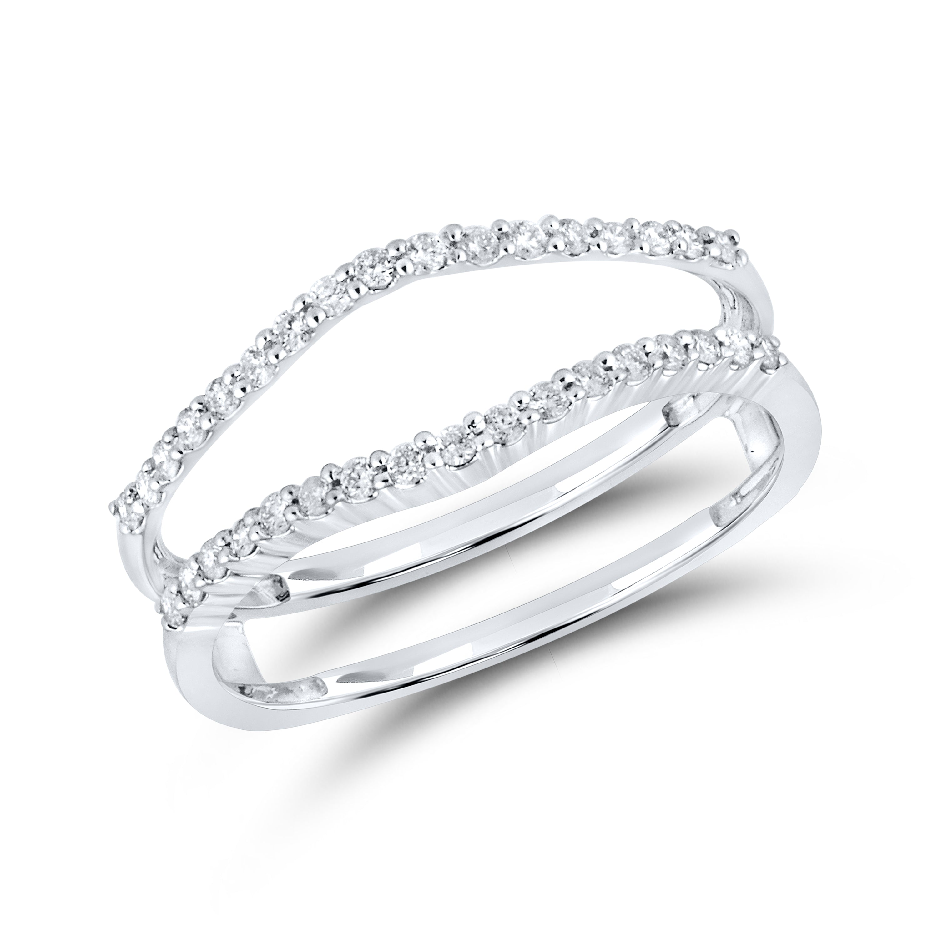 14KT WHITE GOLD ENHANCER 0.25 CTW