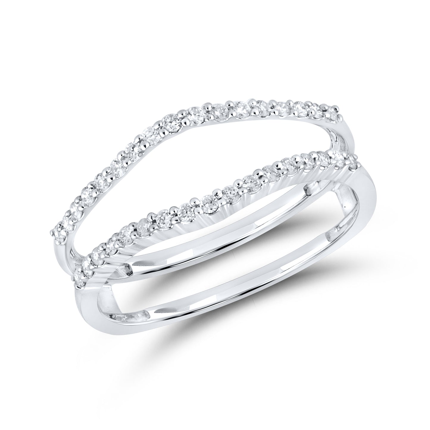 14KT WHITE GOLD ENHANCER 0.25 CTW