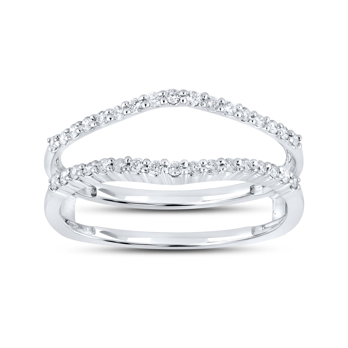 14KT WHITE GOLD ENHANCER 0.25 CTW