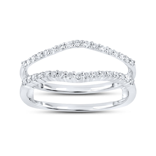 14KT WHITE GOLD ENHANCER 0.25 CTW