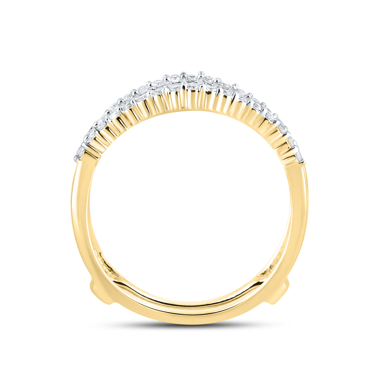 14KT YELLOW GOLD ENHANCER 0.25 CTW