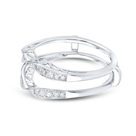 14K WHITE GOLD ENHANCER 0.25 CTW Diamond