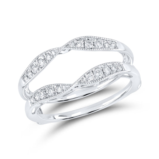 14K WHITE GOLD ENHANCER 0.25 CTW Diamond