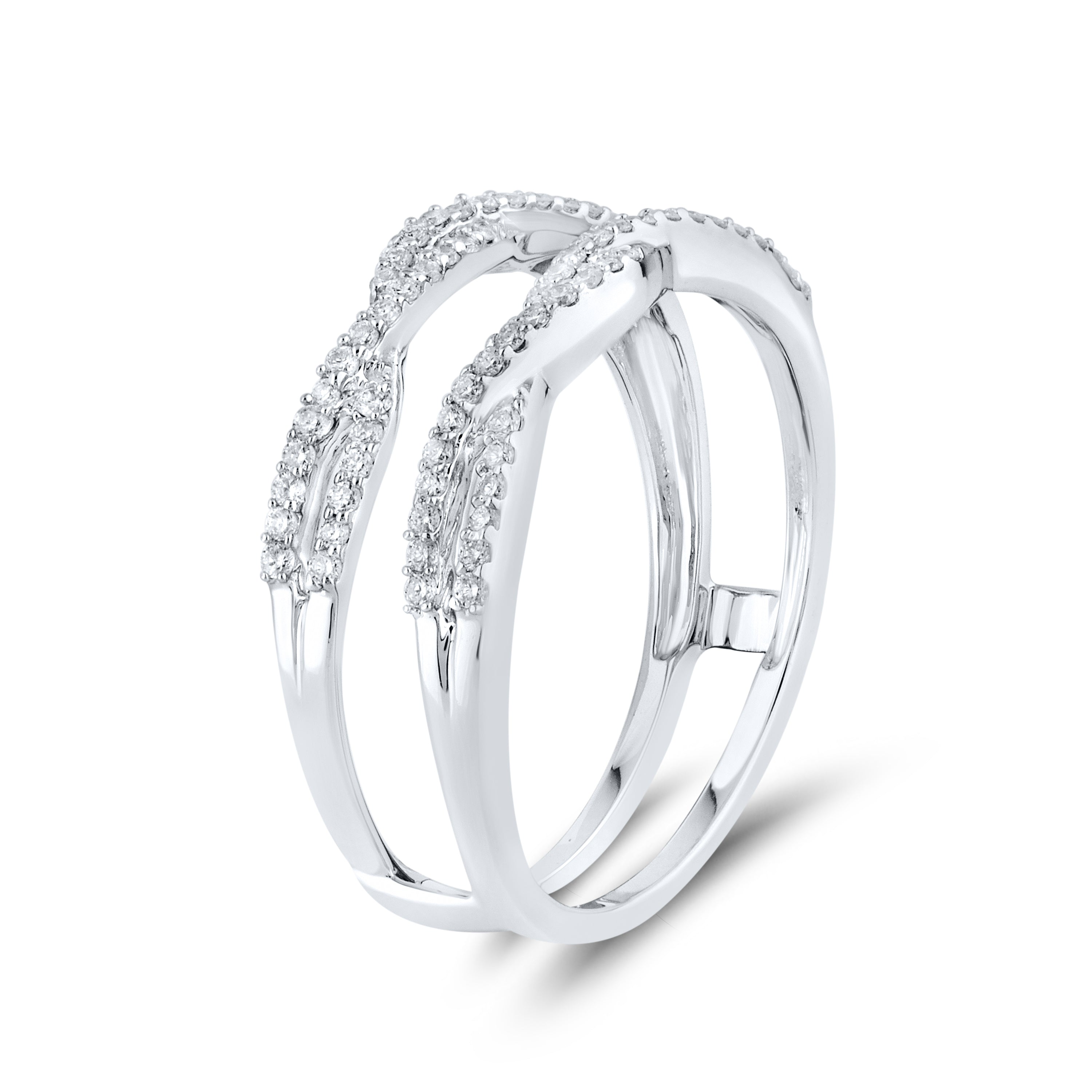14kt  White Gold 0.33 CTW  Diamonds Enhancer