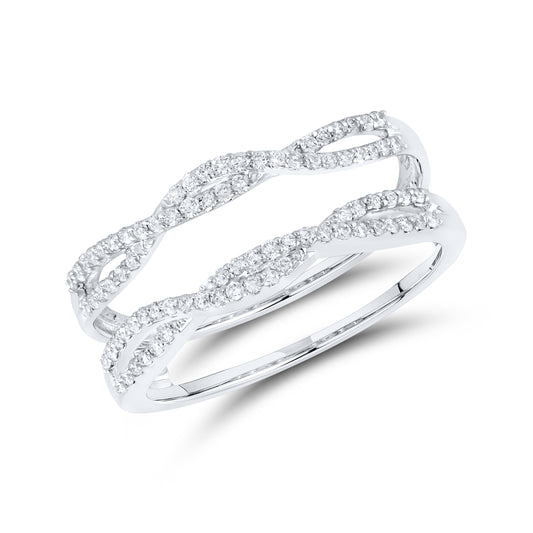 14kt  White Gold 0.33 CTW  Diamonds Enhancer