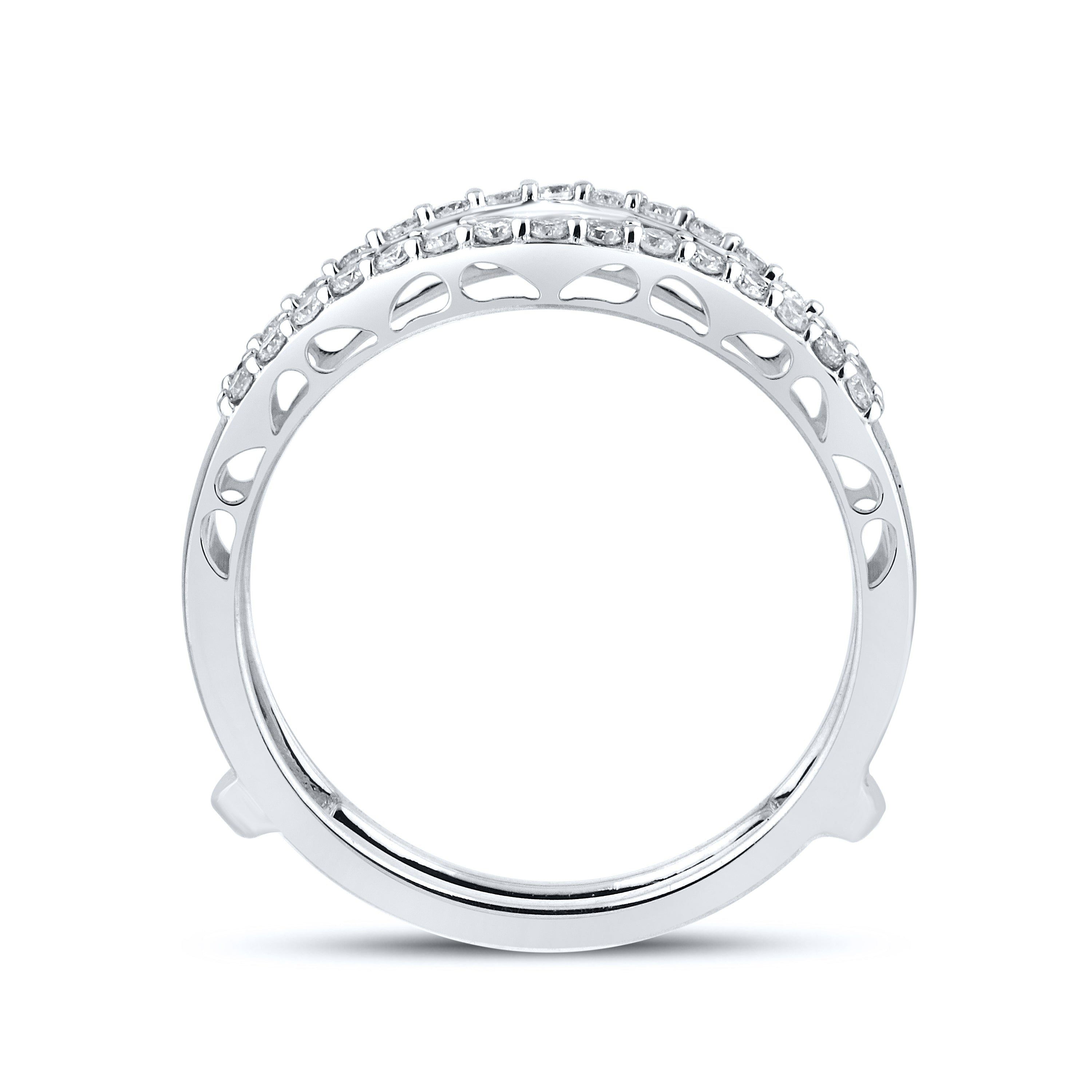 14KT WHITE GOLD ENHANCER 0.29 CTW