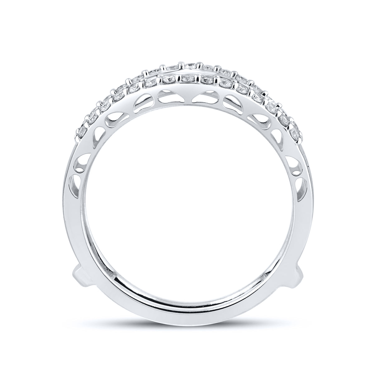 14KT WHITE GOLD ENHANCER 0.29 CTW