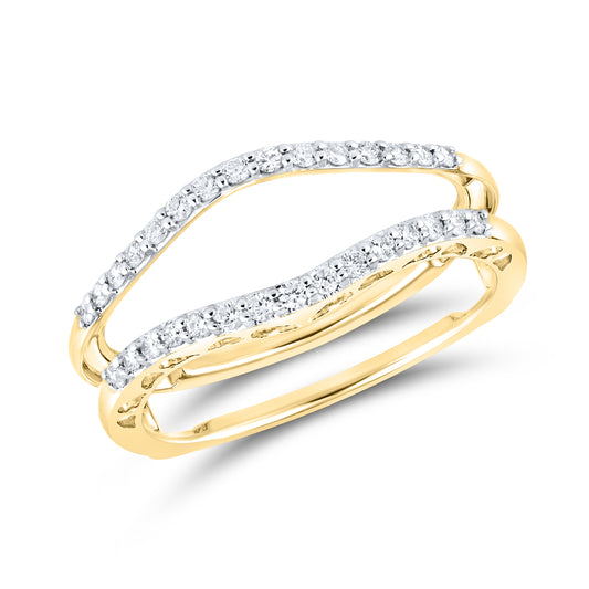 14KT YELLOW GOLD ENHANCER 0.29 CTW