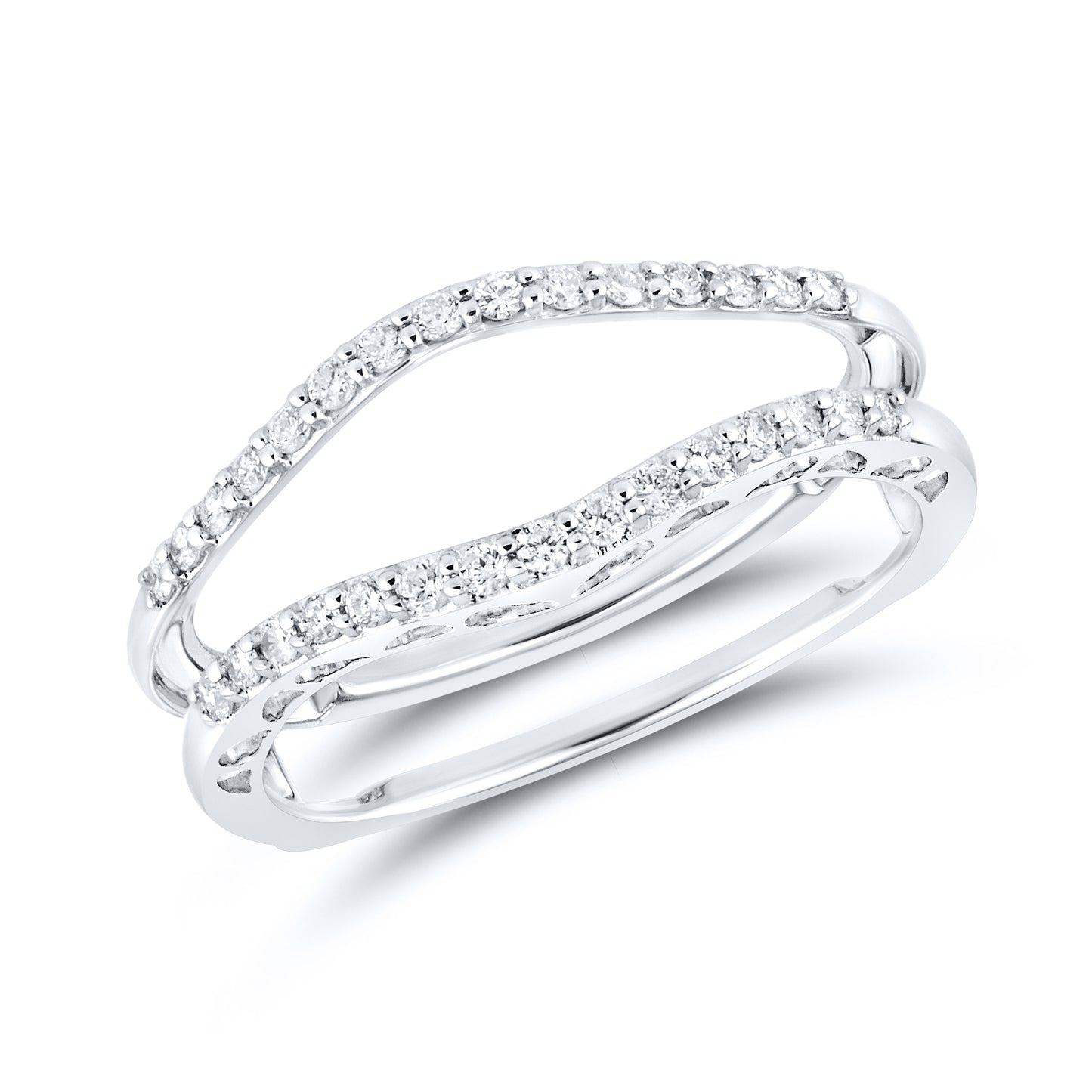 14KT WHITE GOLD ENHANCER 0.29 CTW