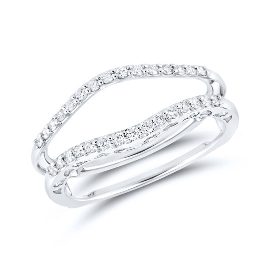 14KT WHITE GOLD ENHANCER 0.29 CTW