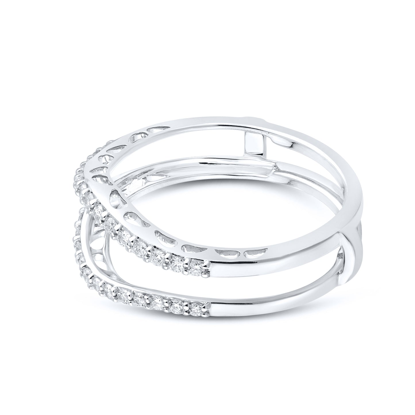 14KT WHITE GOLD ENHANCER 0.29 CTW