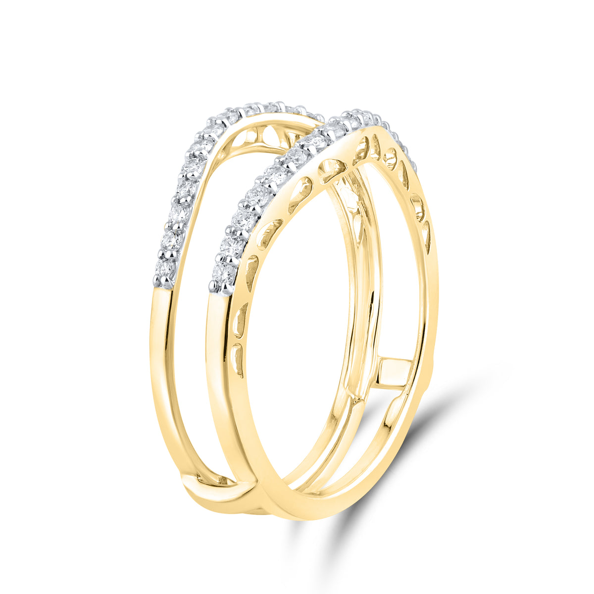 14KT YELLOW GOLD ENHANCER 0.29 CTW