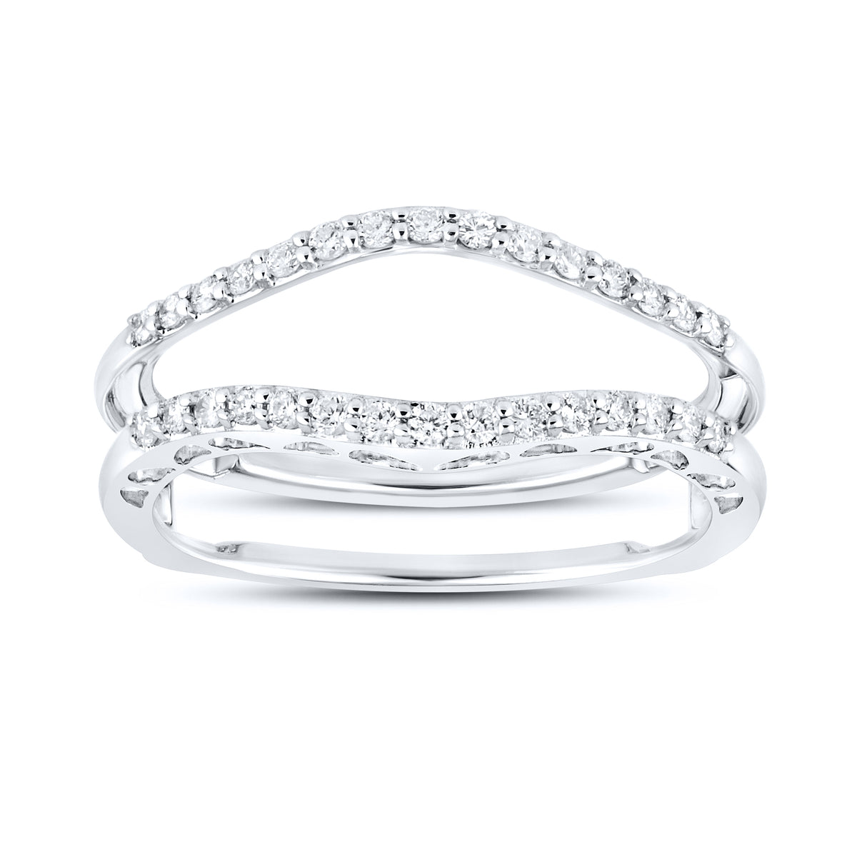 14KT WHITE GOLD ENHANCER 0.29 CTW