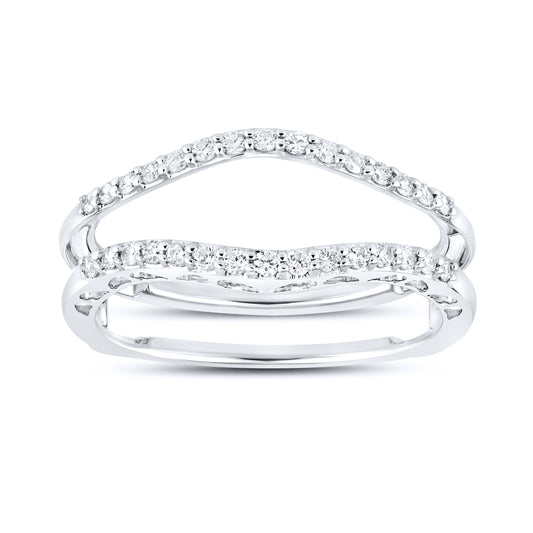 14KT WHITE GOLD ENHANCER 0.29 CTW