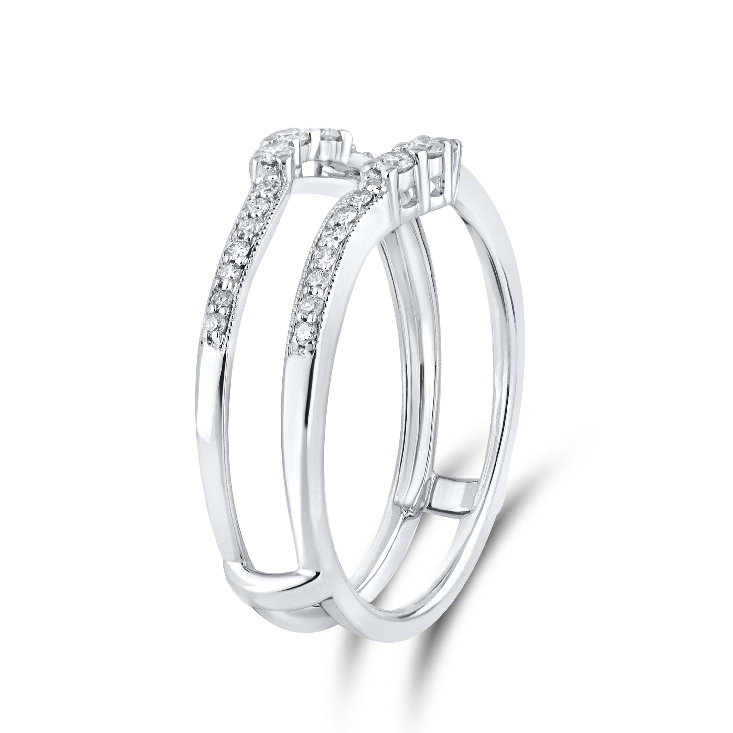 14KT WHITE GOLD 0.30 CTW DIAMOND ENHANCER