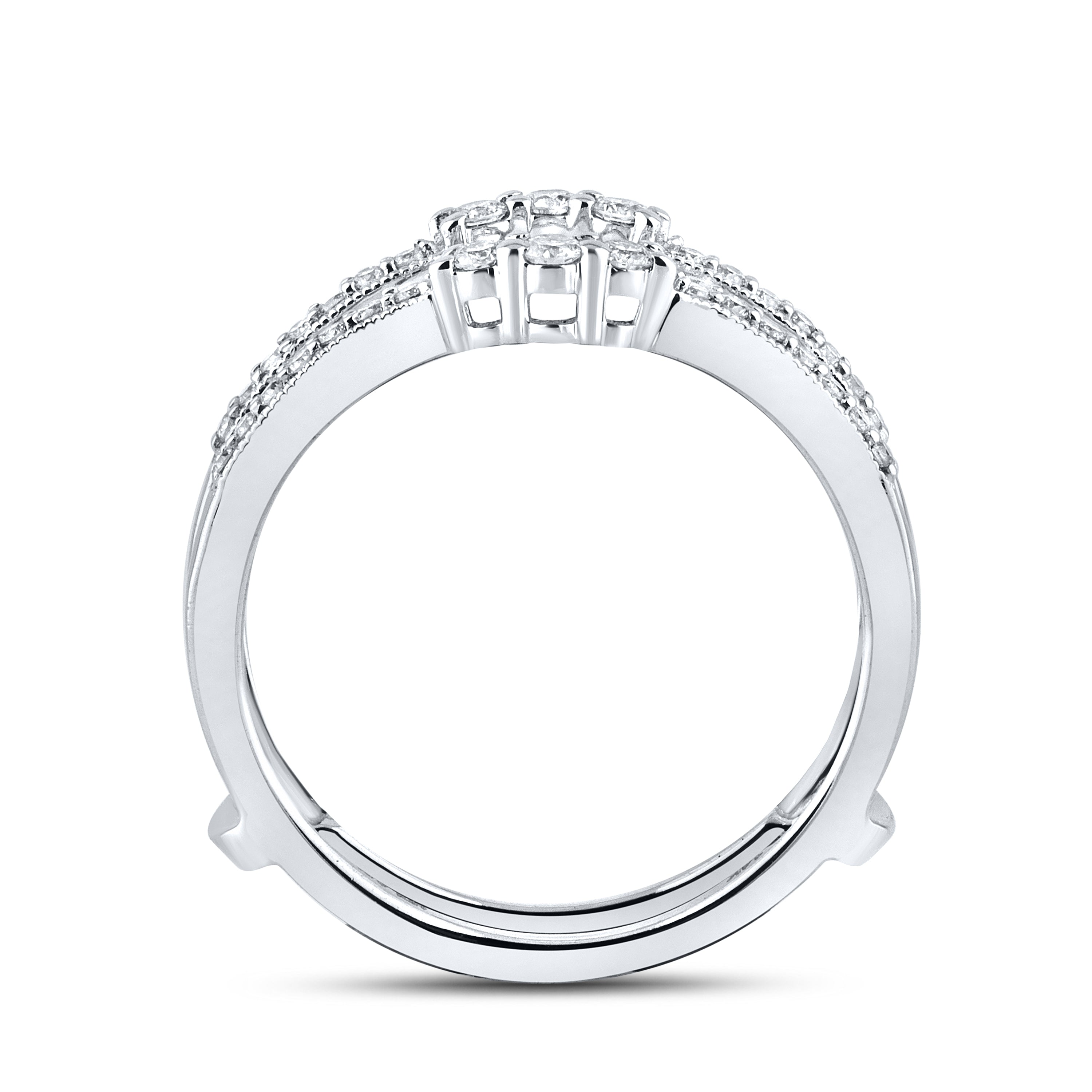 14KT WHITE GOLD 0.30 CTW DIAMOND ENHANCER