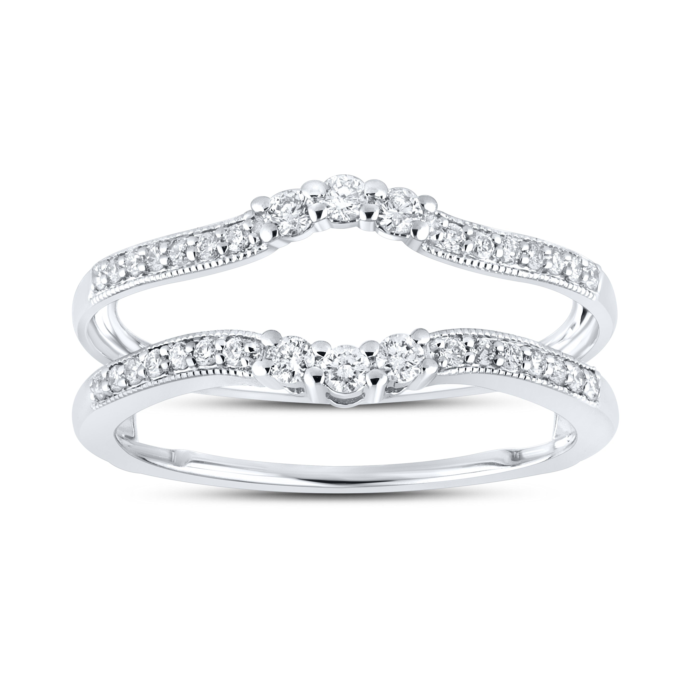 14KT WHITE GOLD 0.30 CTW DIAMOND ENHANCER
