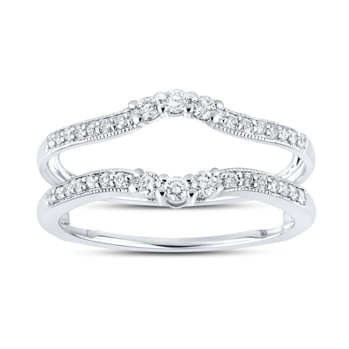 14KT WHITE GOLD 0.30 CTW DIAMOND ENHANCER