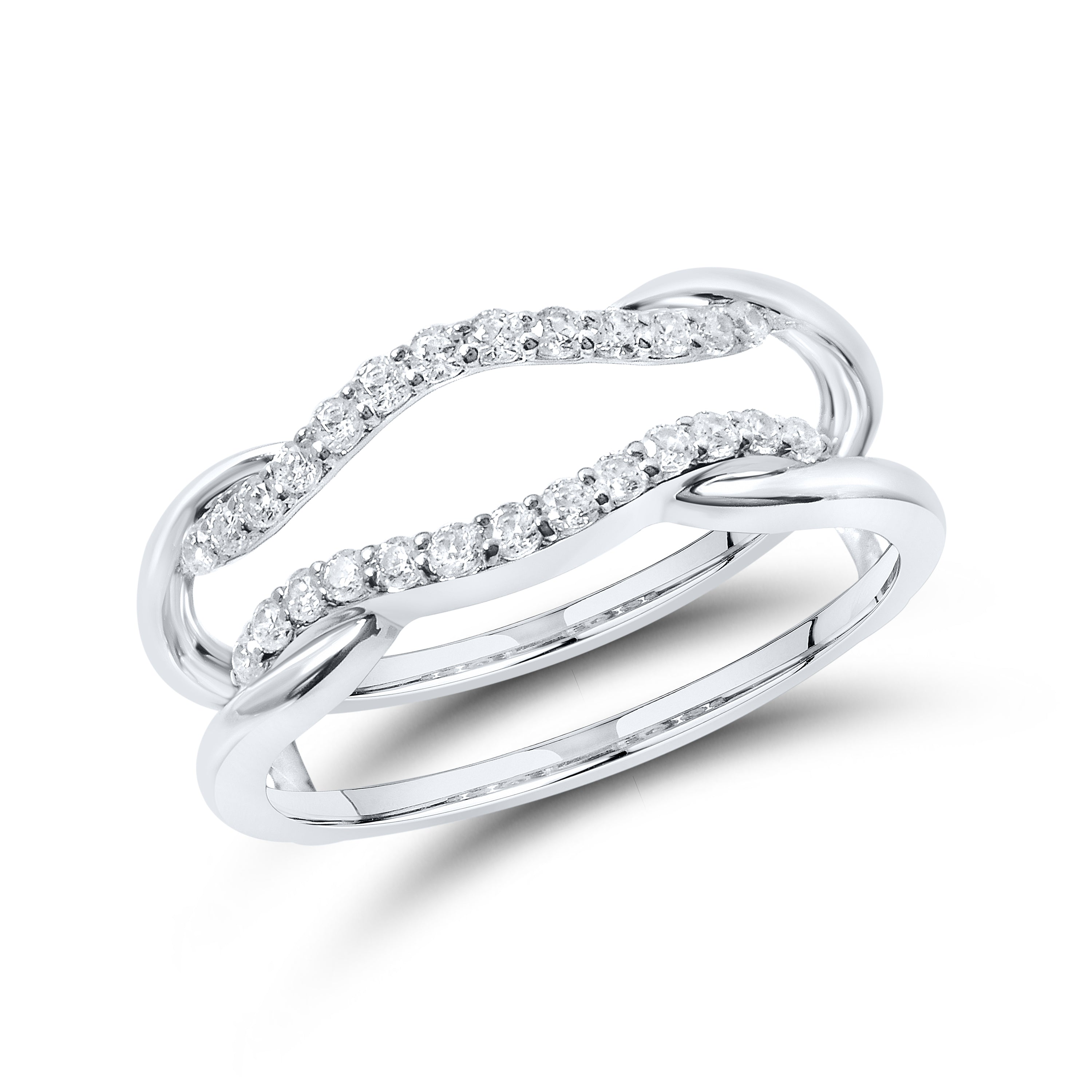14kt  White Gold 0.33 CTW  Diamonds Enhancer