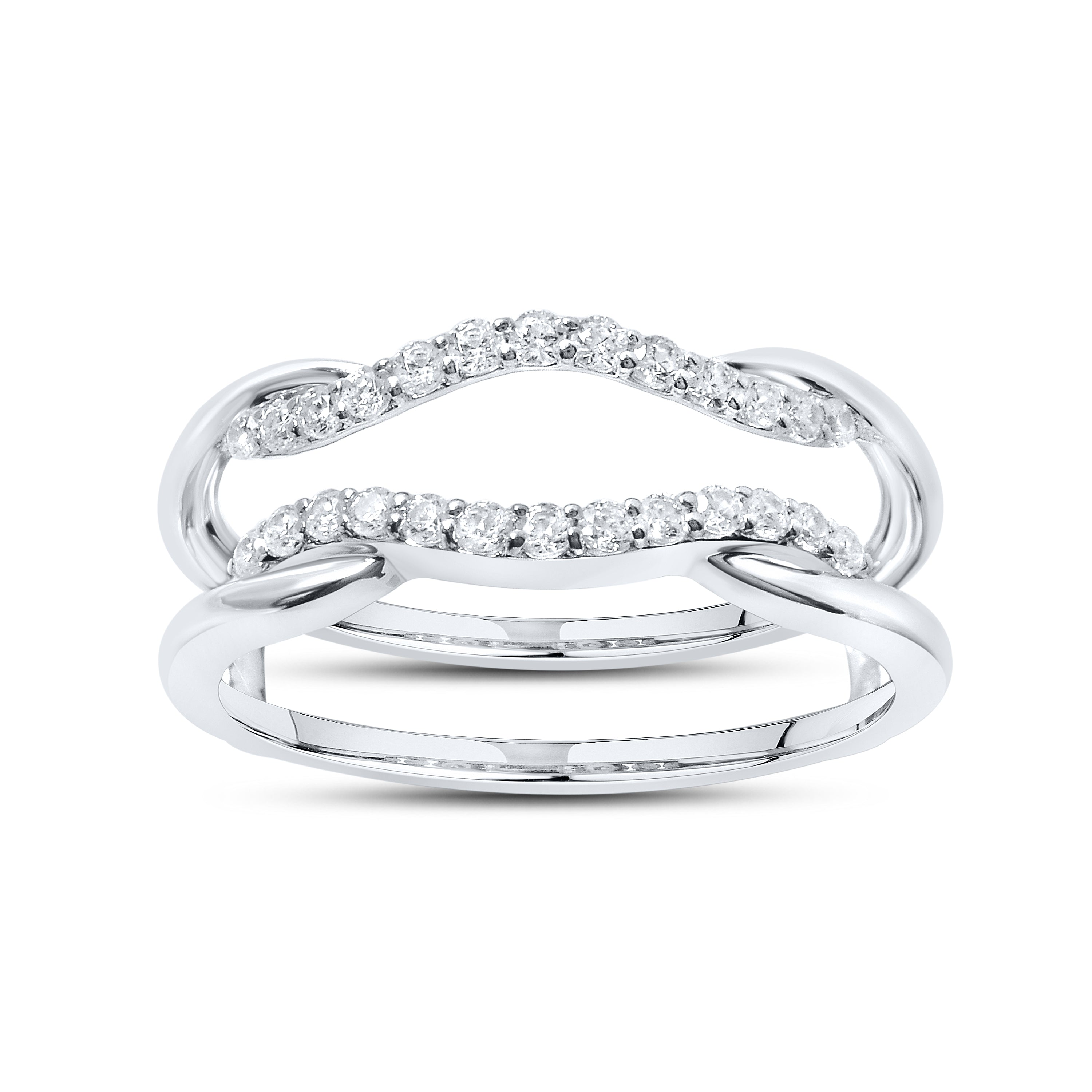 14kt  White Gold 0.33 CTW  Diamonds Enhancer